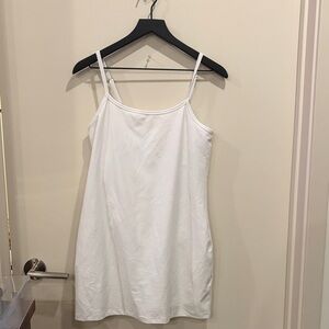 Beyond Yoga White Chemise Slip